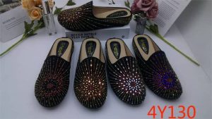 Half flat shoes