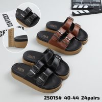 ZARA SLIPPERS(DOUBLE BUCKLE)