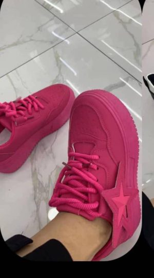 PINK SNEAKERS