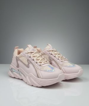 Radiant Pink Fashion Sneakers