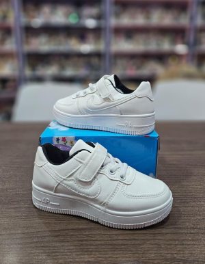 Children White Sneakers