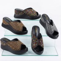 CORA STONED SLIPPERS