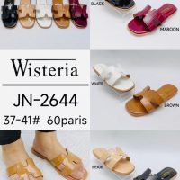 HERMES GLOSSY SLIPPERS